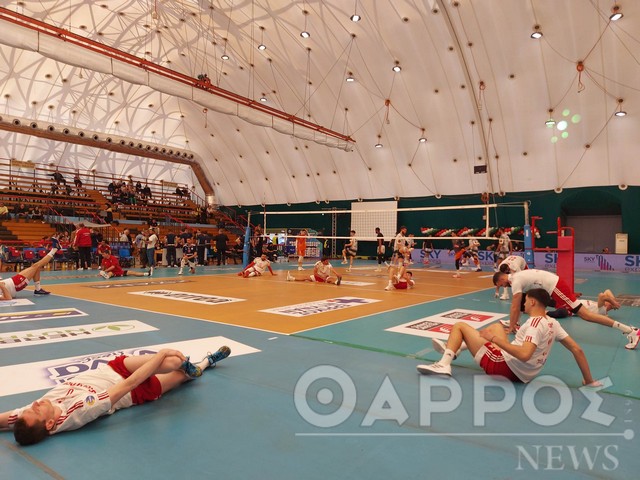 Final 4 βόλεϊ ανδρών: Ξεκίνησε η δράση στην Καλαμάτα