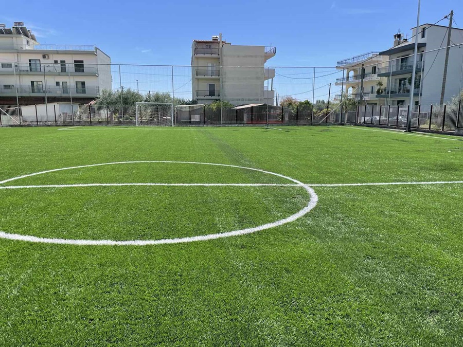 Ολοκλήρωση αναβάθμισης γηπέδου ποδοσφαίρου στο 1ο Γυμνάσιο Μεσσήνης