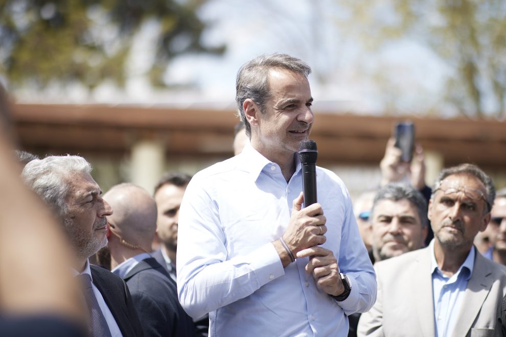 Κυρ. Μητσοτάκης: Χρειαζόμαστε σταθερή κυβέρνηση με ισχυρή λαϊκή εντολή