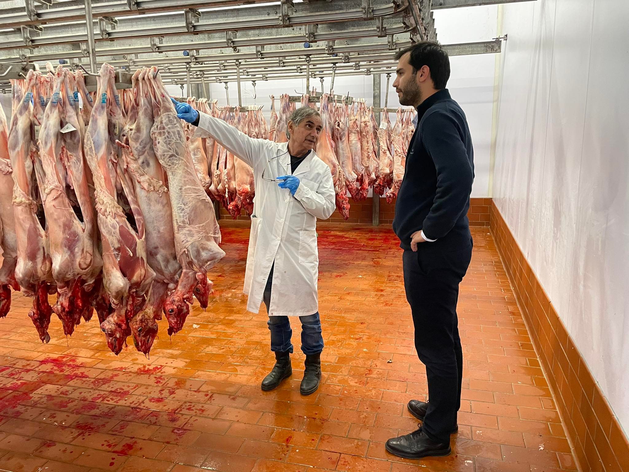 Επίσκεψη αντιπεριφερειάρχη  στα Σφαγεία Καλαμάτας