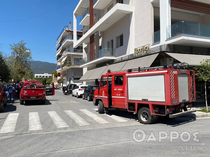 Διαρροή υγραερίου απο αυτοκίνητο στη Ναυαρίνου