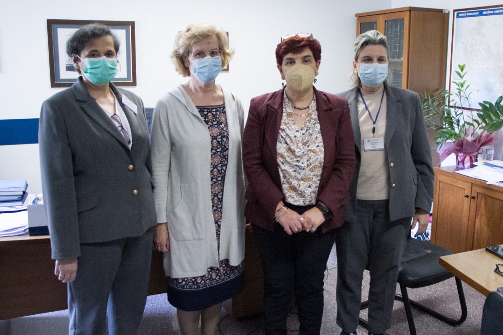 Επίσκεψη και επαφές της Κωνσταντίνας Πιέρρου με στελέχη του Νοσοκομείου Καλαμάτας