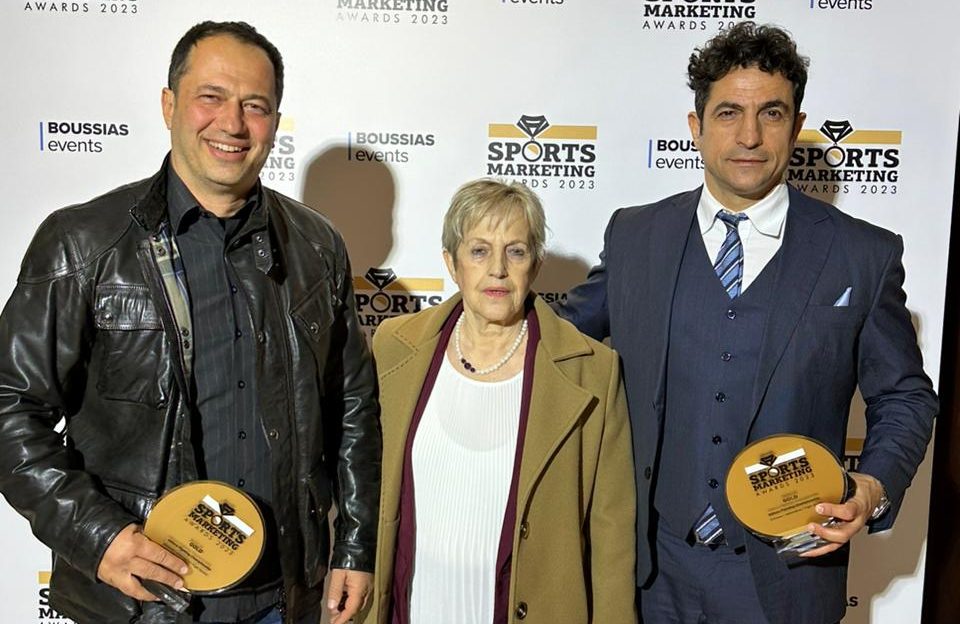 Sports Marketing Awards 2023: Βράβευση του Χρήστου Γάτση