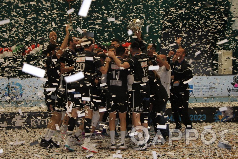 Final 4 βόλεϊ ανδρών: Ο ΠΑΟΚ σήκωσε το Κύπελλο Ελλάδας στην Καλαμάτα