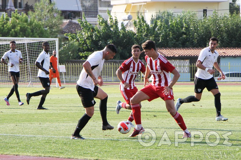 Για τη νίκη κόντρα στον Ολυμπιακό Β’ σήμερα στο Στάδιο η Καλαμάτα