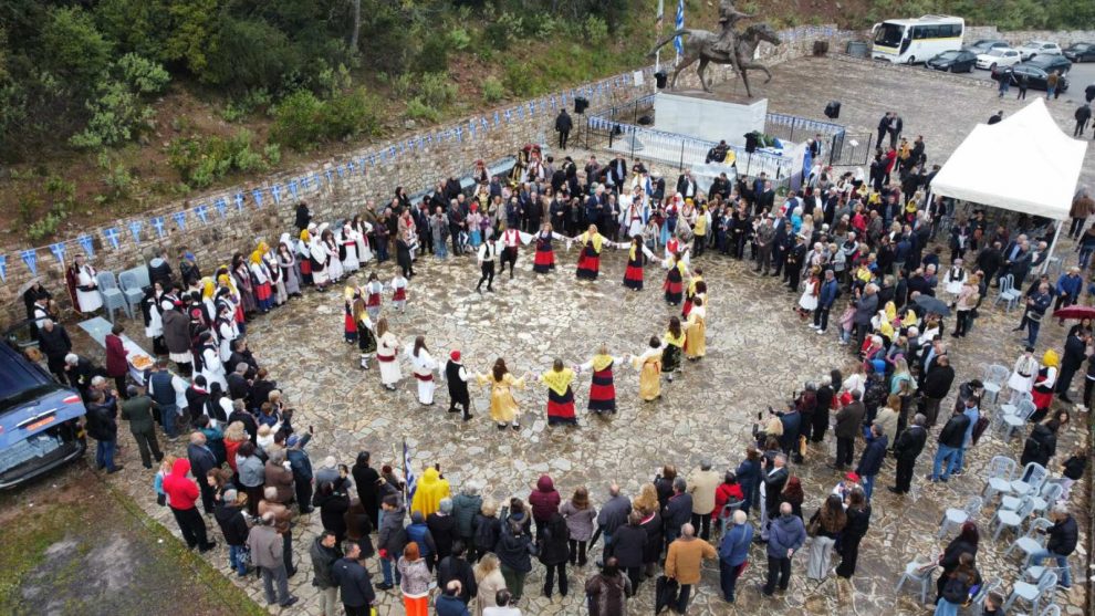 Η επέτειος της γέννησης του Θεόδωρου Κολοκοτρώνη εορτάσθηκε στο Ραμοβούνι