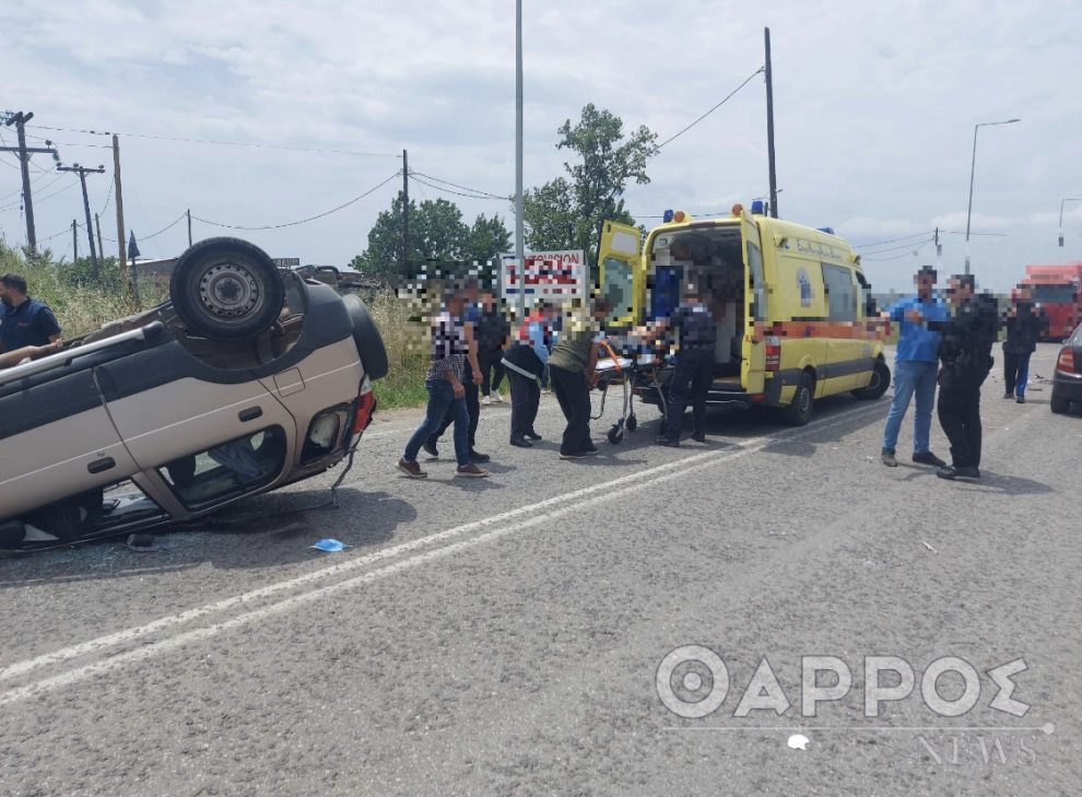 Σοβαρό τροχαίο στο Ασπρόχωμα