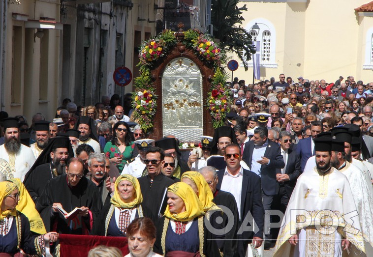 Λαμπρός ο εορτασμός της Αναλήψεως στην Καλαμάτα