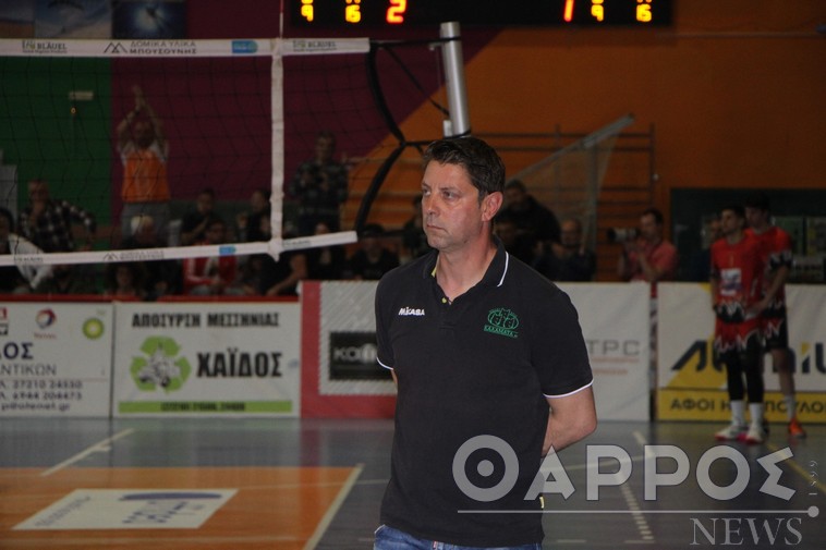 Με Παναγιώτη Ντάκουρη στον πάγκο και στη Volley League η Καλαμάτα ’80