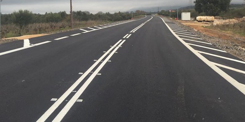 Βελτίωση τμήματος της 9ης  εθνικής οδού στην Τριφυλία