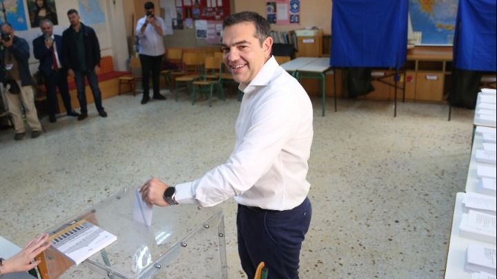 Ψήψισε στην Κυψέλη ο πρόεδρος του ΣΥΡΙΖΑ ΠΣ – Αλ. Τσίπρας