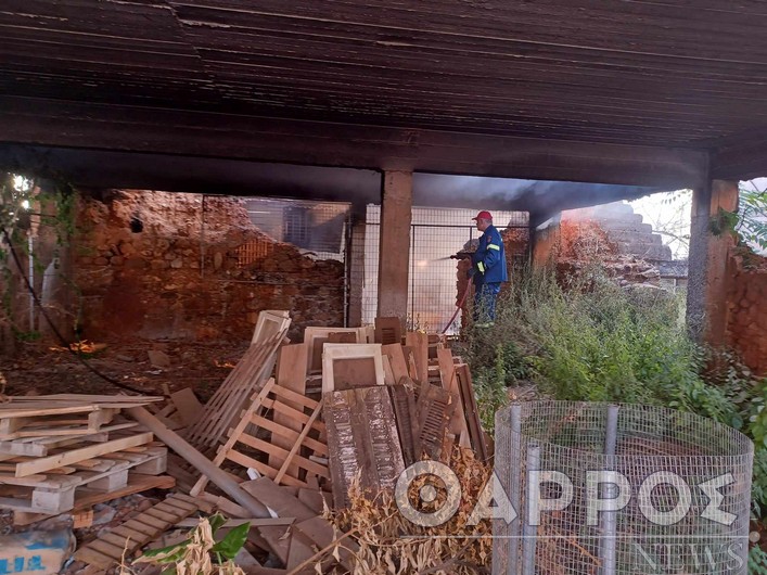 Καλαμάτα: Φωτιά σε σπίτι στη Ράχη