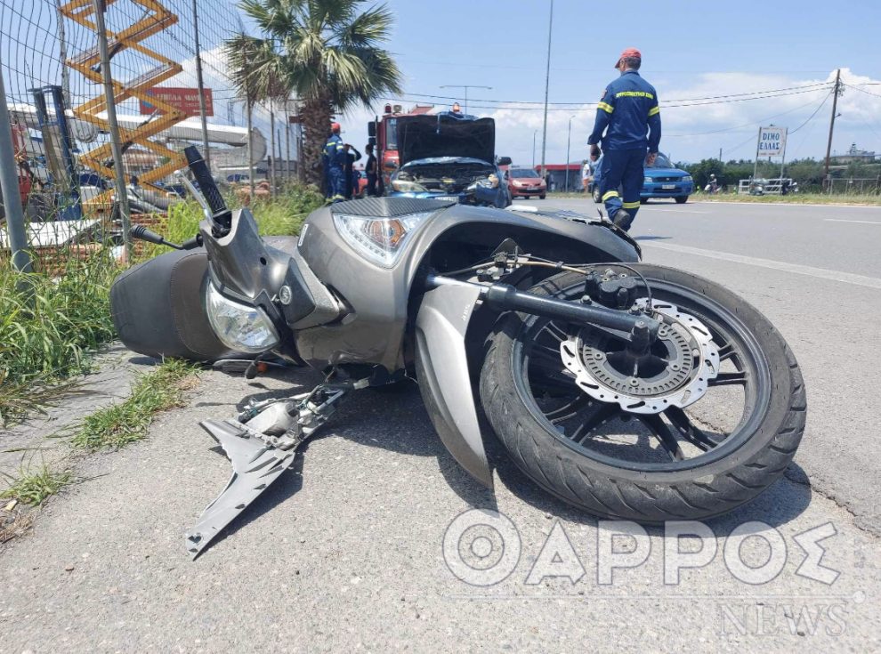 Σοβαρό τροχαίο στη Νέα Είσοδο της Καλαμάτας