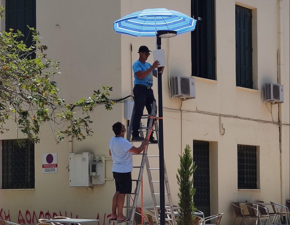 Εγκατάσταση Wi-Fi στην περιοχή του Open Mall Κυπαρισσίας