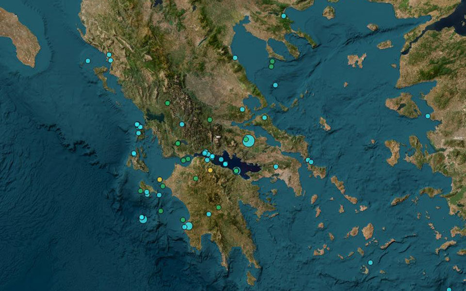 Σεισμός 4,8 Ρίχτερ στην Αταλάντη – Έγινε αισθητός στην Αττική