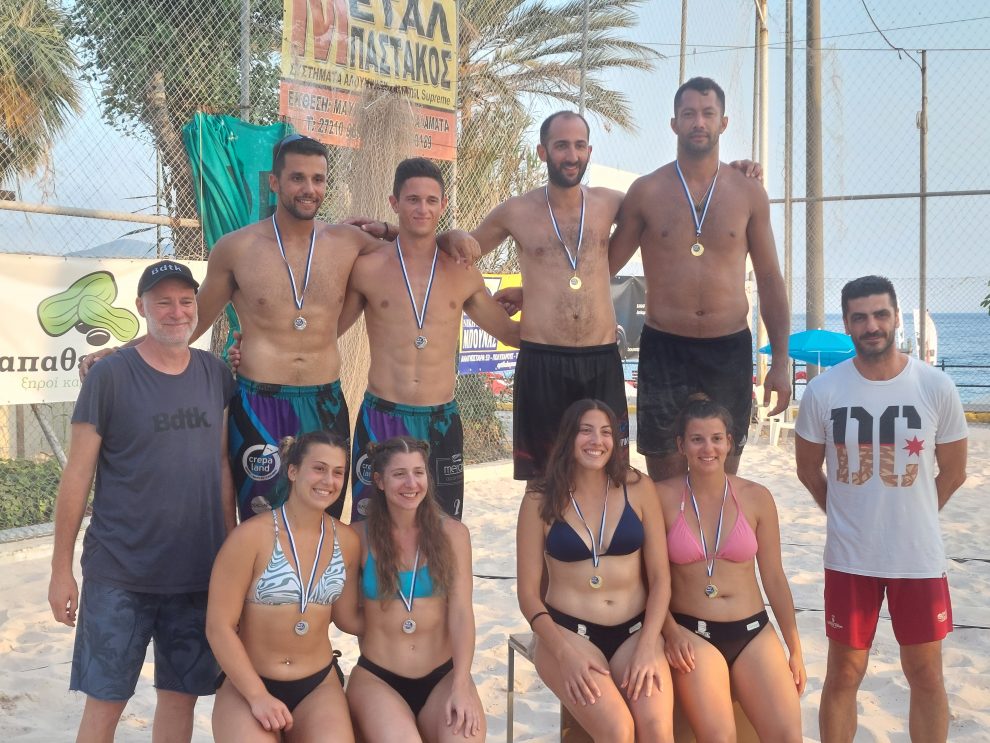 Πανελλήνιο Πρωτάθλημα Beach Volley: Χρυσό μετάλλιο στην Καλαμάτα για Κογκαλίδη, Ράμος και Λάβδα, Σαμπάτη