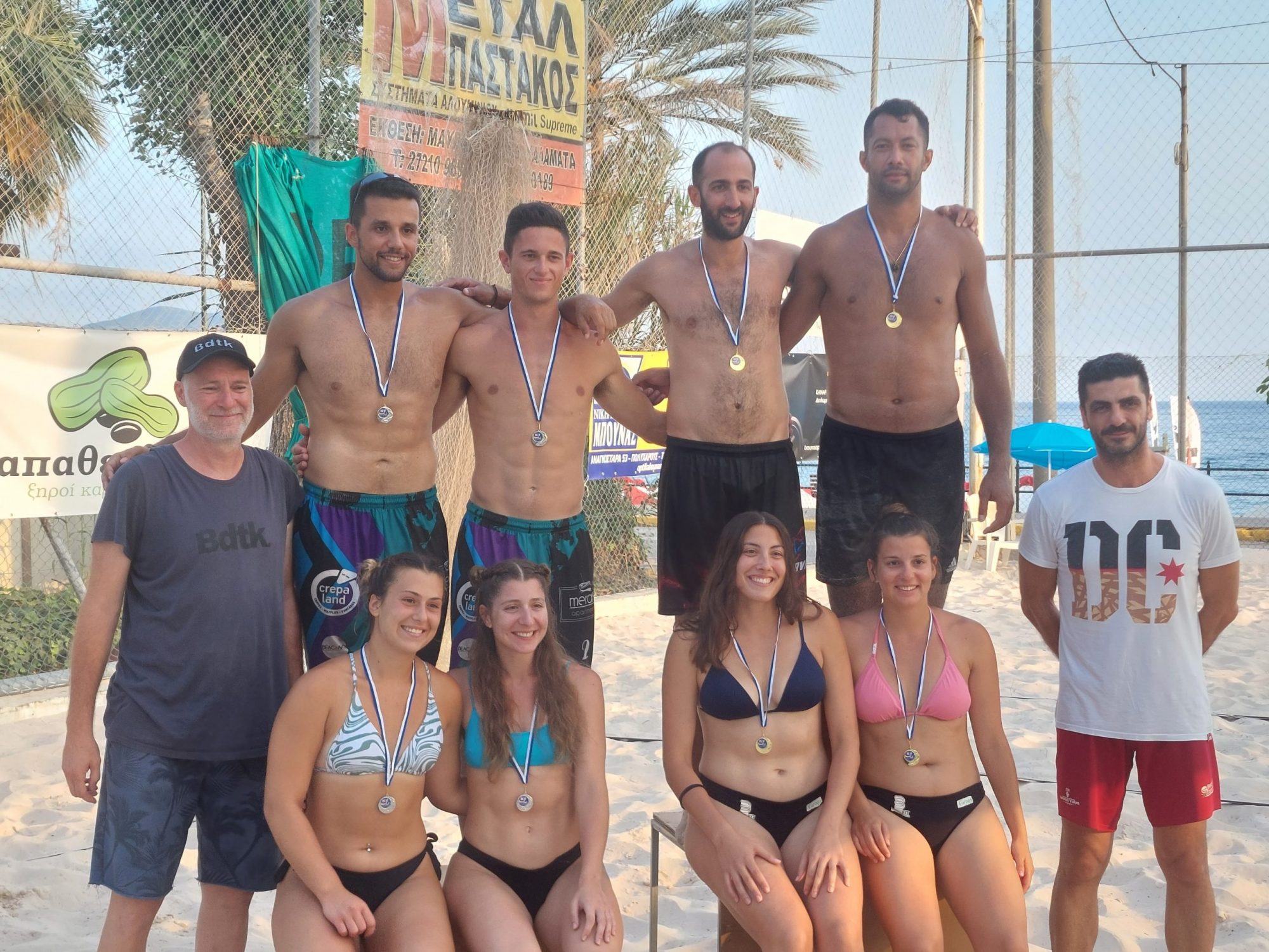 Πανελλήνιο Πρωτάθλημα Beach Volley: Χρυσό μετάλλιο στην Καλαμάτα για Κογκαλίδη, Ράμος και Λάβδα, Σαμπάτη