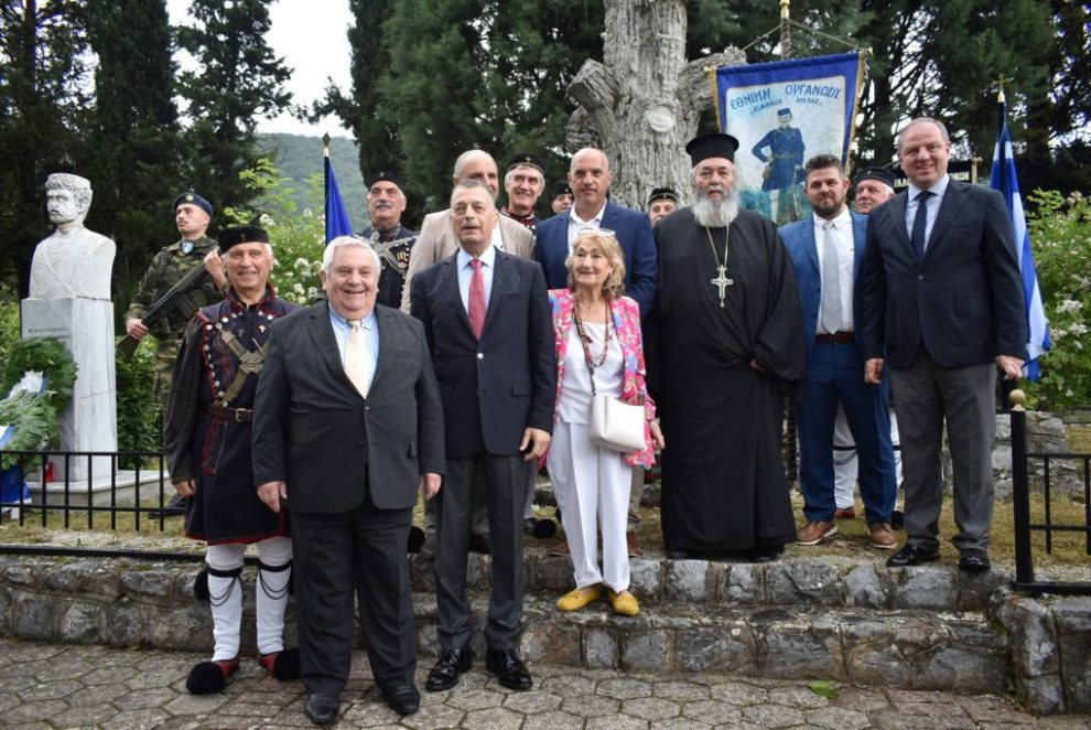 Τίμησαν τους Μακεδονομάχους  Εθνομάρτυρες Άγρα και Μίγκα στην Καρυδιά Έδεσσας