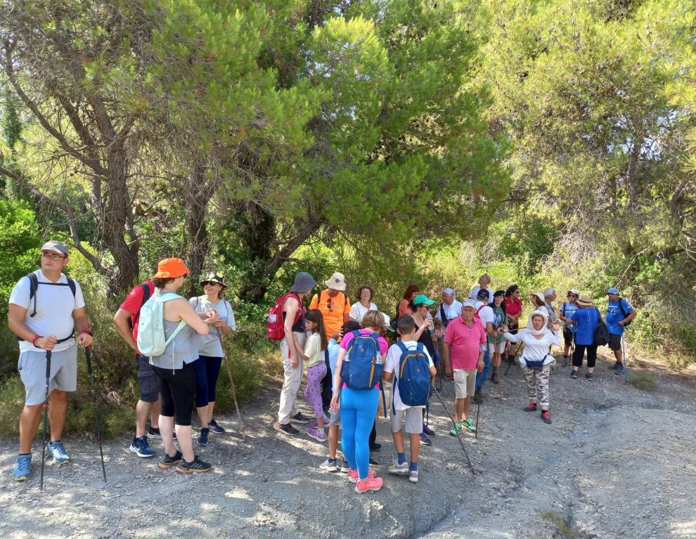 Εντυπωσιακή ξενάγηση  στα Μεσογειακά Μονοπάτια Μηναγίων