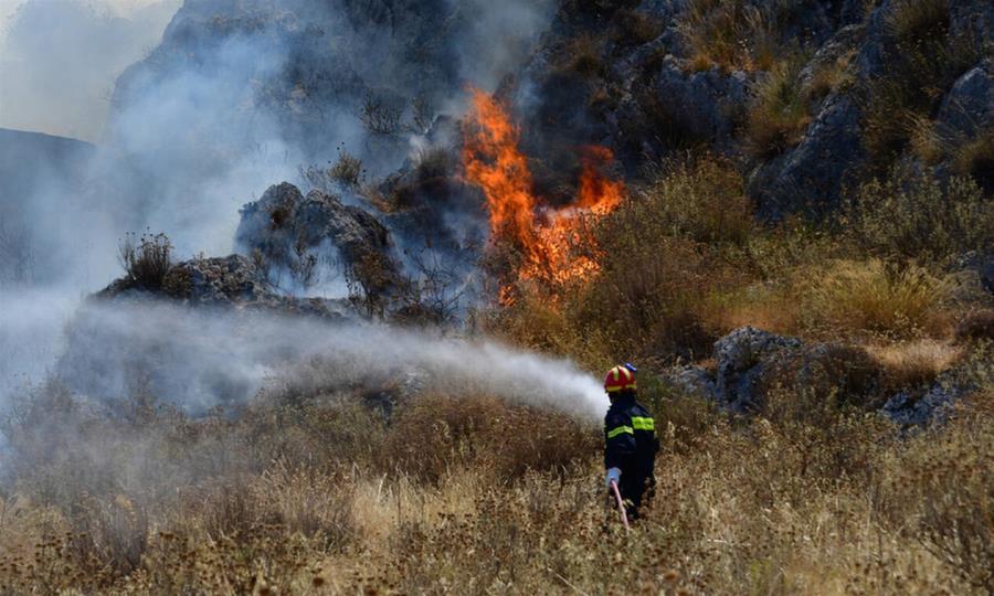 Φωτιά ξέσπασε στη Χρυσοκελλαριά