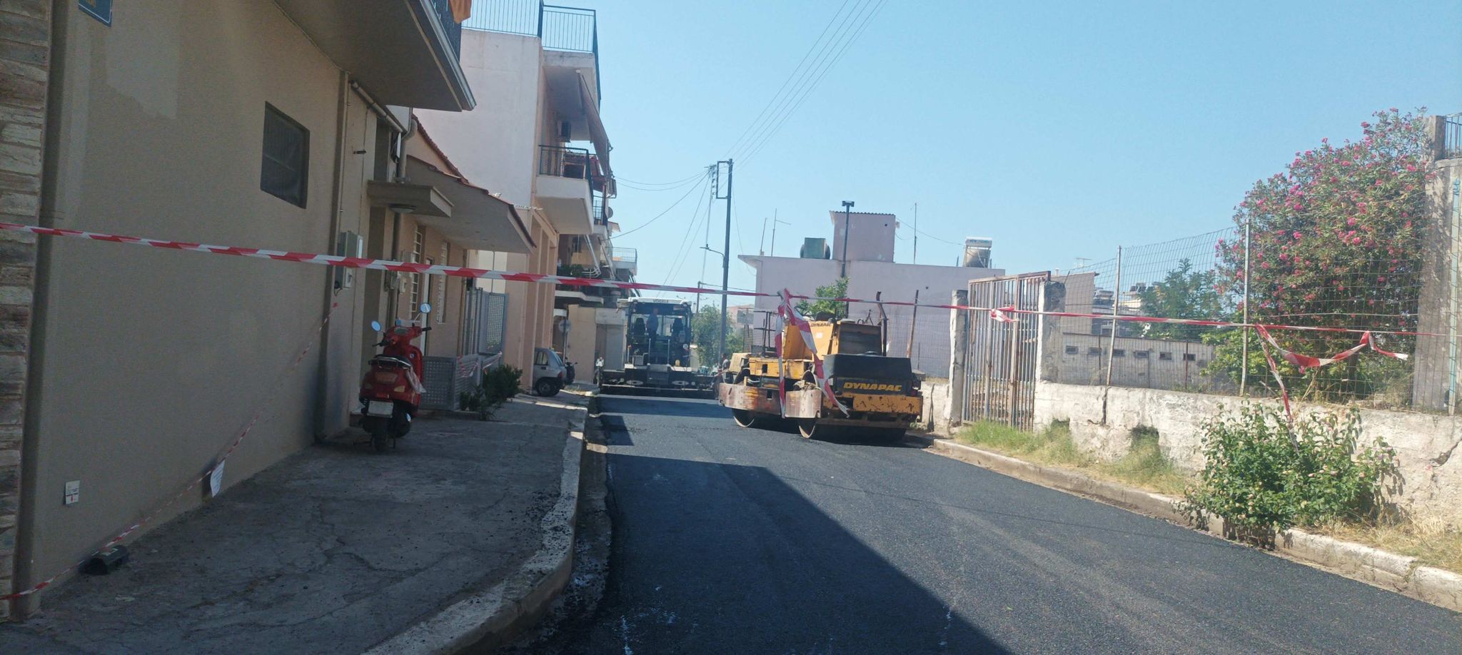 Ασφαλτοστρώσεις οδών, συντηρήσεις υποδομών και επέκταση δημοτικού φωτισμού στην Καλαμάτα