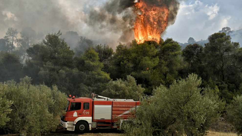 Πολύ υψηλός κίνδυνος πυρκαγιάς σήμερα στη Μεσσηνία
