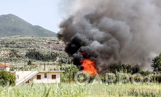 Σε κατάσταση έκτακτης ανάγκης η πυρόπληκτη περιοχή της Ασπροπουλιάς