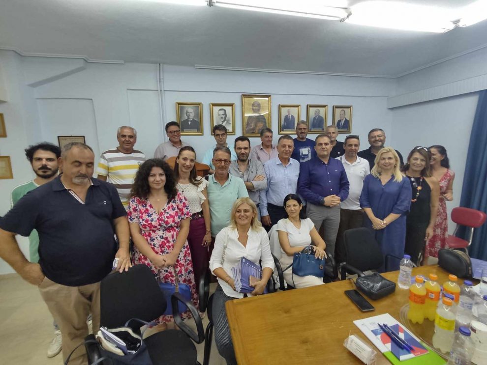 Συναντήσεις Θ. Βασιλόπουλου με εμπορικούς και παραγωγικούς φορείς, αλλά και πολίτες