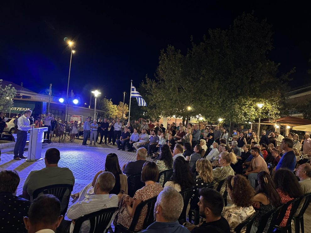 Θ. Βασιλόπουλος: Στο κέντρο της Καλαμάτας, τις γειτονιές της, αλλά και στις Κοινότητες οι πολίτες έχουν τα ίδια δικαιώματα