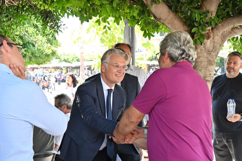 Στην Κυπαρισσία χθες ο Δημήτρης Πτωχός