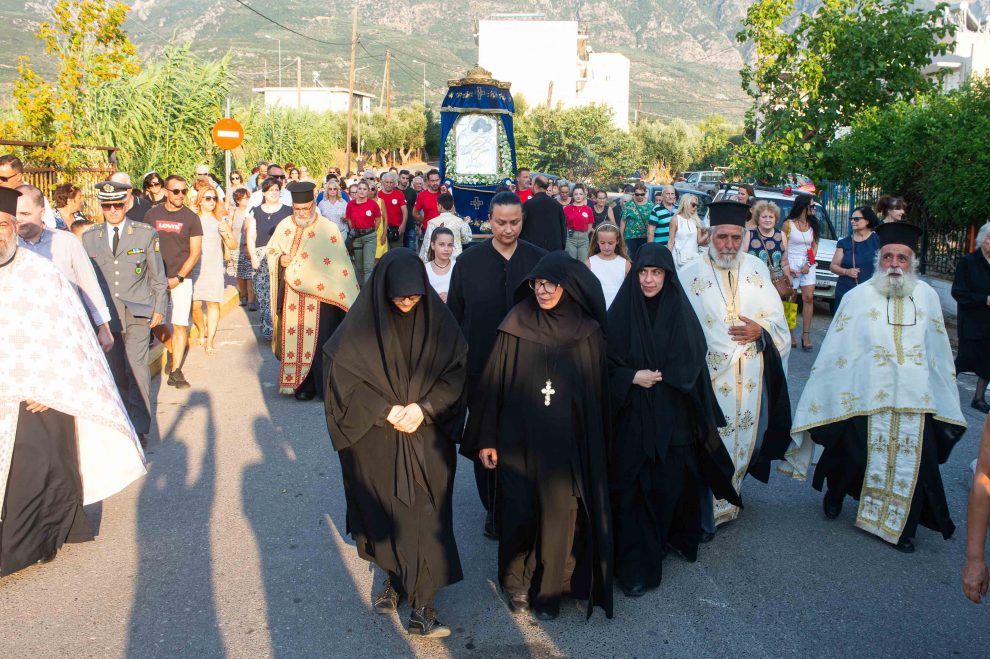 Η Καλαμάτα υποδέχθηκε την Παναγία Δημιοβίτισσα