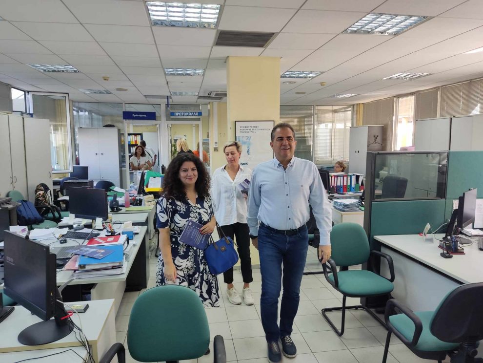 Επισκέψεις Θ. Βασιλόπουλου σε υπηρεσίες και φορείς της περιοχής