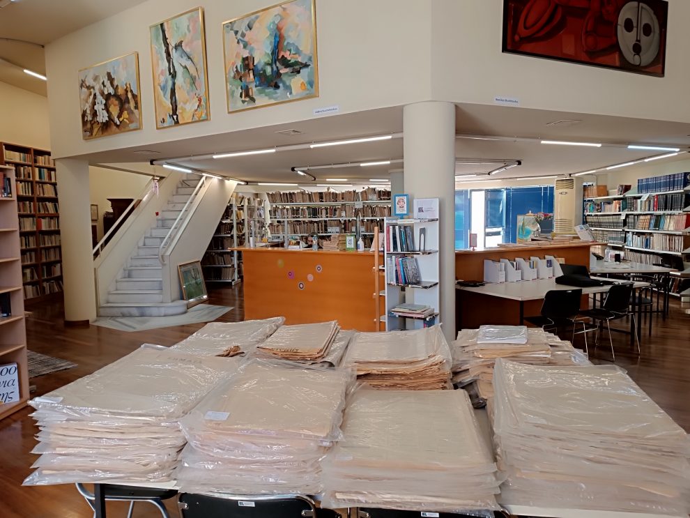 Λαϊκή Βιβλιοθήκη Καλαμάτας: Σε φάση ολοκλήρωσης  η ψηφιοποίηση του αρχείου εφημερίδων