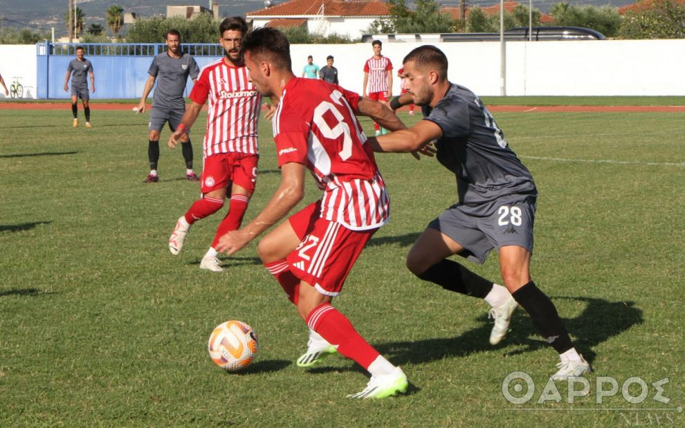 Ικανοποίηση από την εμφάνιση της Καλαμάτας με τον Ολυμπιακό Β’