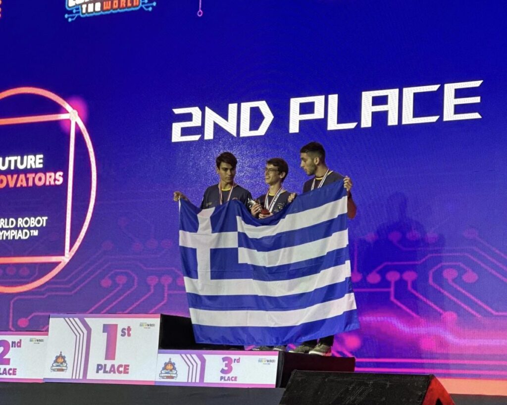 Ολυμπιάδα Ρομποτικής 2023: 3η θέση παγκοσμίως για  την ομάδα από την Καλαμάτα!