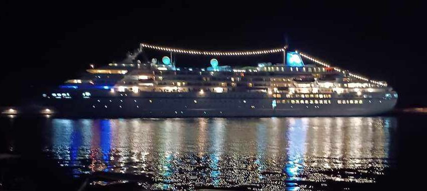 Το κρουαζιερόπλοιο «Amadea» στην Καλαμάτα