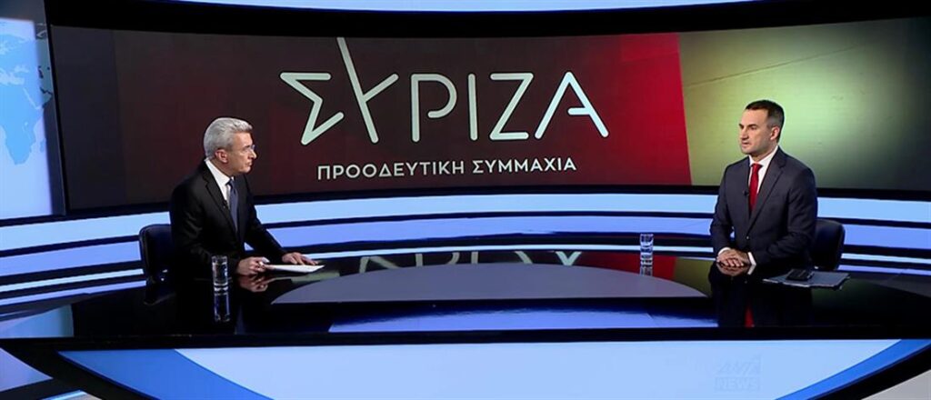 Al.  Haritsis: SYRIZA è “non permanente” e sta preparando un nuovo gruppo parlamentare