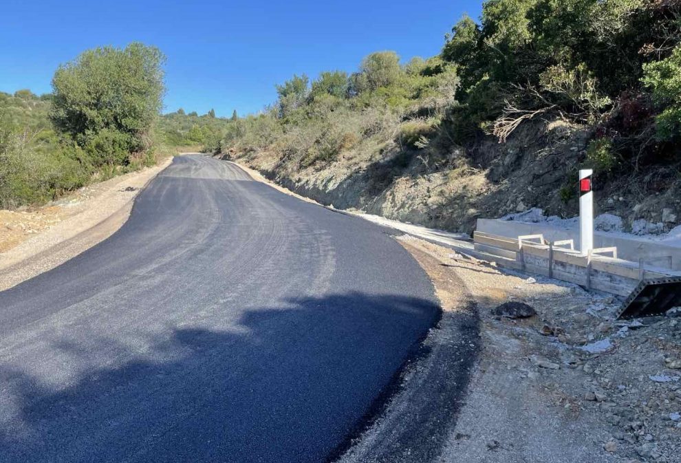 Ασφαλτόστρωση δρόμου στη Δημοτική Κοινότητα Μηλίτσας