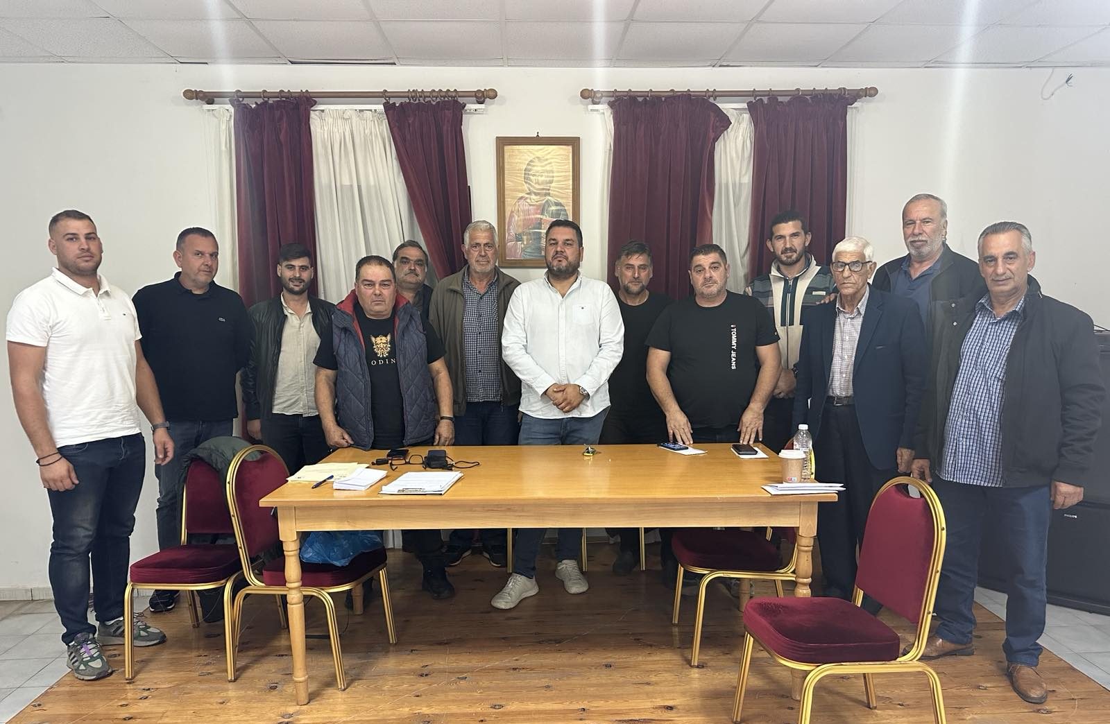 Συνάντηση γνωριμίας του νέου δημάρχου Δυτικής Μάνης Γ. Χιουρέα με προέδρους Κοινοτήτων