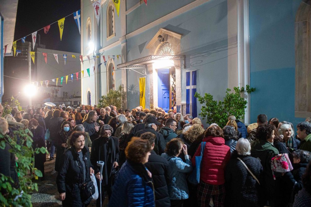 Ο εσπερινός του Αγίου Νικολάου στην Καλαμάτα