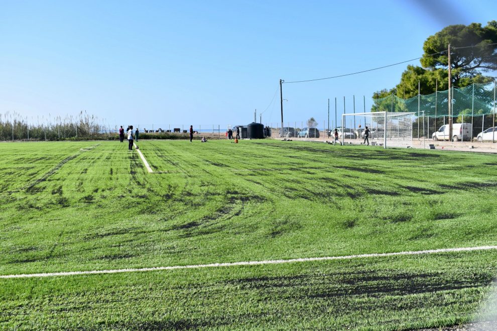 Το γήπεδο στην Ελαία παρέδωσε ο περιφερειάρχης Πελοποννήσου