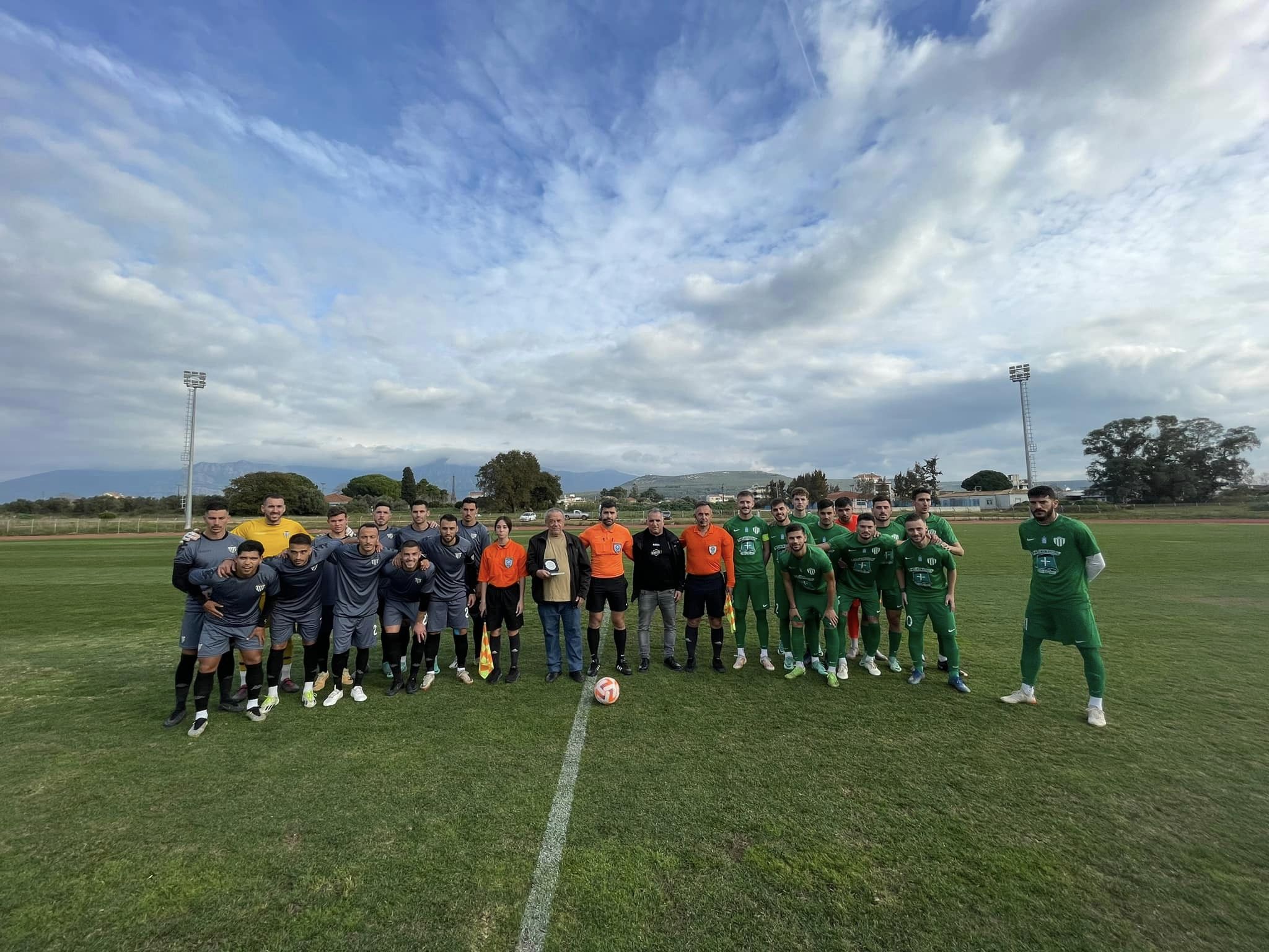 Ισόπαλο 1-1 το φιλικό Εράνη-Καλαμάτα και βράβευση για Πρασσά
