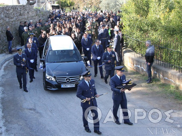 Η Μάνη υποδέχτηκε χθες στην αγκαλιά της τον επισμηναγό Επαμεινώνδα Κωστέα