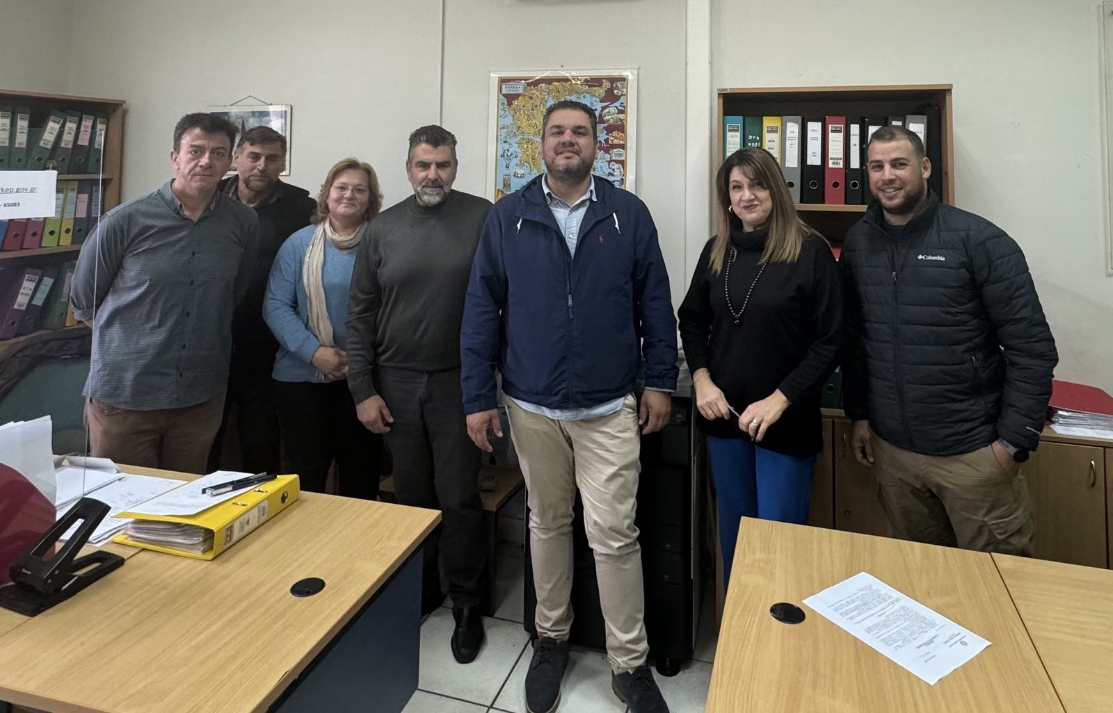 Επίσκεψη δημάρχου Δυτικής Μάνης και μελών  της Δημοτικής Αρχής στην Αβία