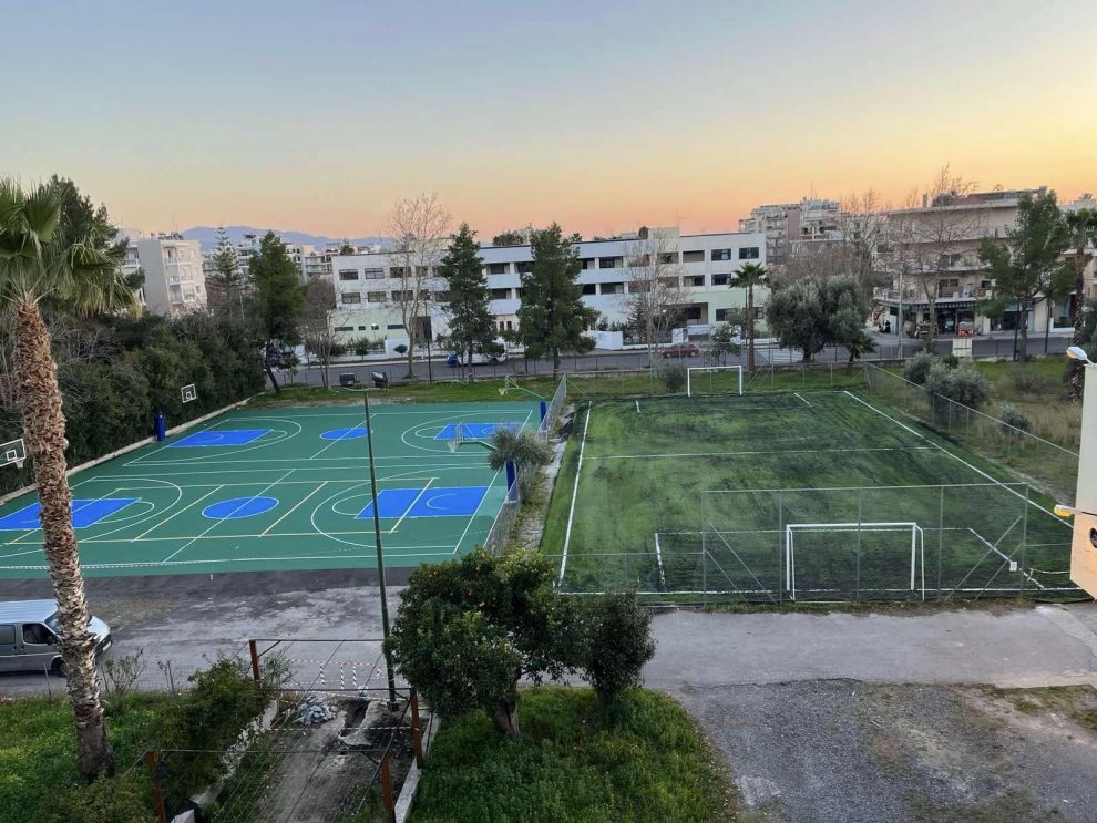 Αναβάθμιση προαύλιων χώρων  σχολικών μονάδων Δήμου Καλαμάτας