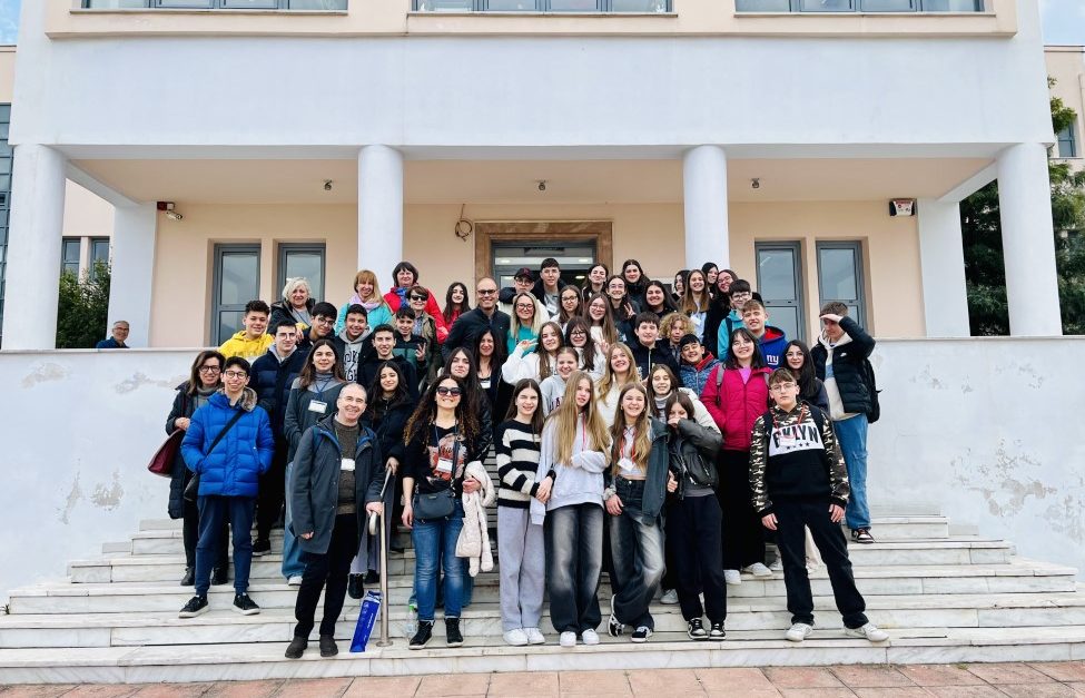 Επίσκεψη μαθητών προγράμματος Erasmus+ στο Δημαρχείο Καλαμάτας