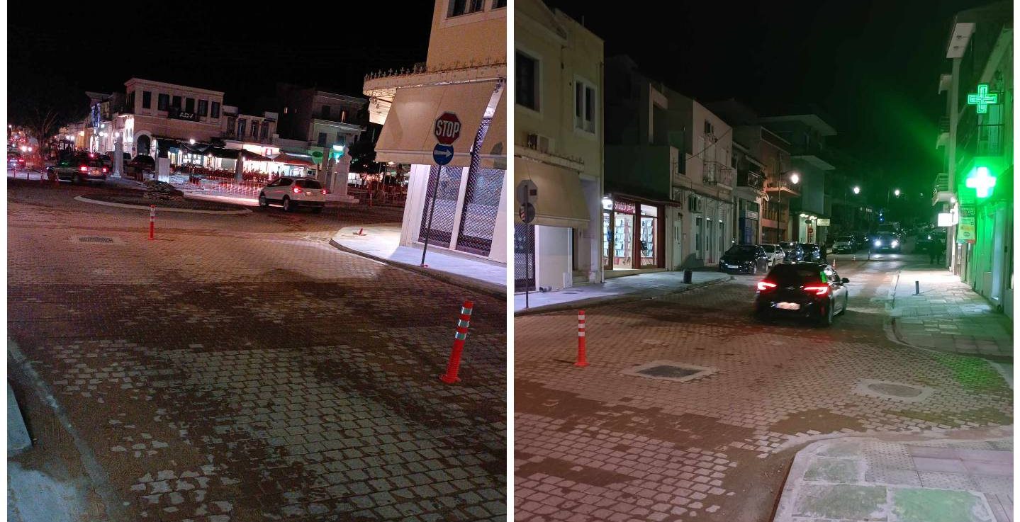 Προχωρούν οι εργασίες στην πλατεία 23ης Μαρτίου – Στην κυκλοφορία η Σταδίου