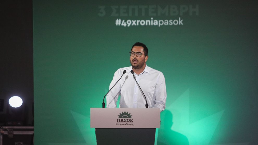 Στην Καλαμάτα ο γραμματέας του ΠΑΣΟΚ – Κινήματος Αλλαγής Ανδρέας Σπυρόπουλος