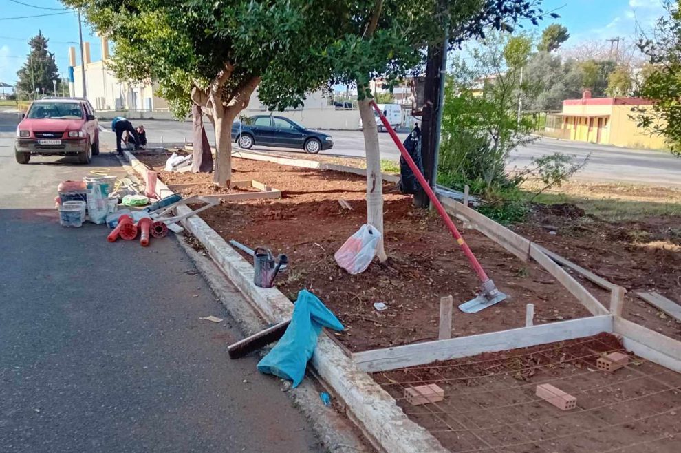Υπό κατασκευή νέο «πάρκο τσέπης» στη δυτική γειτονιά της Καλαμάτας