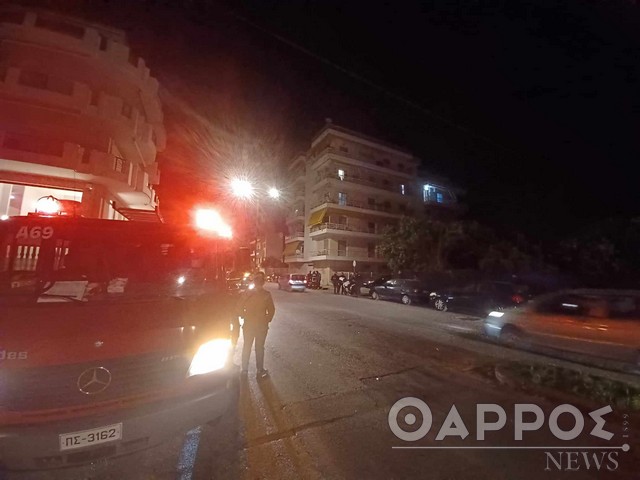 Καλαμάτα: Έκρηξη από γκαζάκι στην οδό Ακρίτα